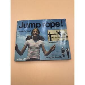 Jump Rope! by Peter L. Skolnik 1974 Workman Publishing 1st Ed-1st Printing RARE